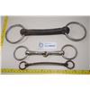 Image 1 : (3) Horse Bits (1 is rubber)