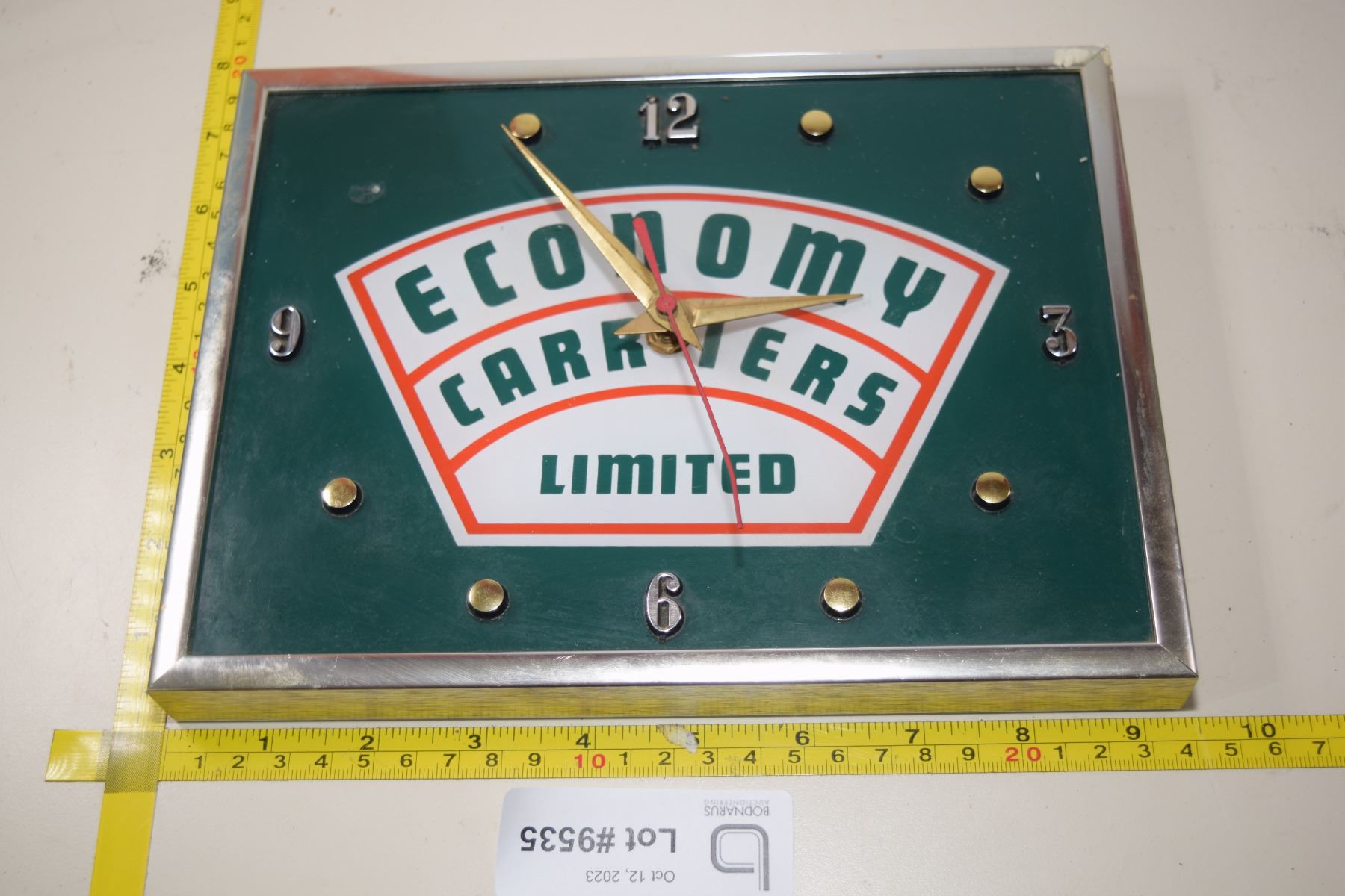 Vintage Advertising Clock