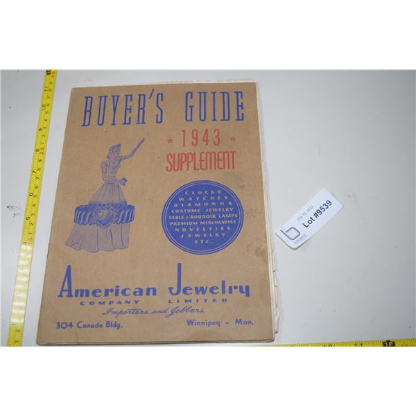 WWII 1943 Jewellery Book-War Badges