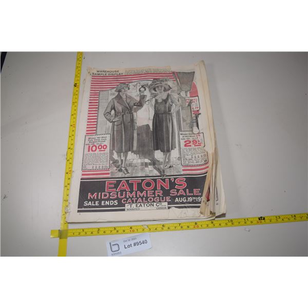 1922 Eatons Catalogue
