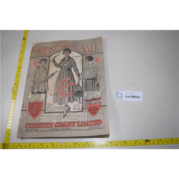 1918 Christie Grant Catalogue