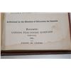 Image 2 : (2) Books  - 1881 School Book + Christmas Carol Reader