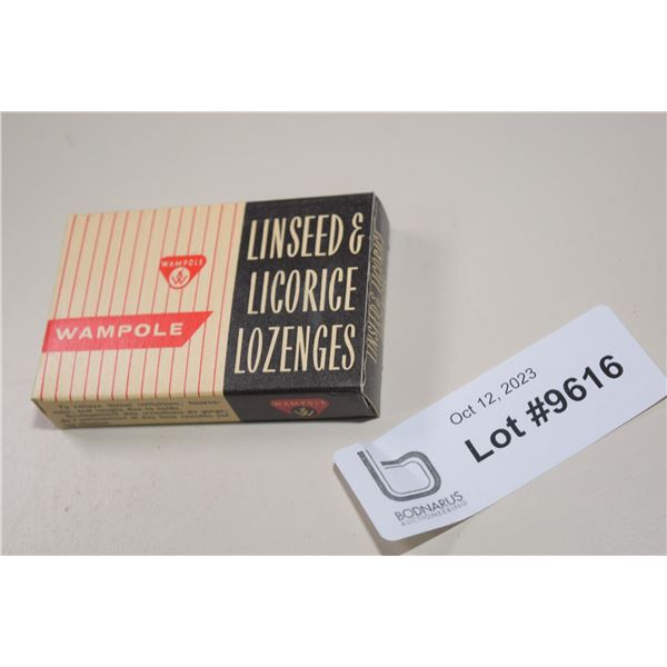 NOS Antique Licorice Pills