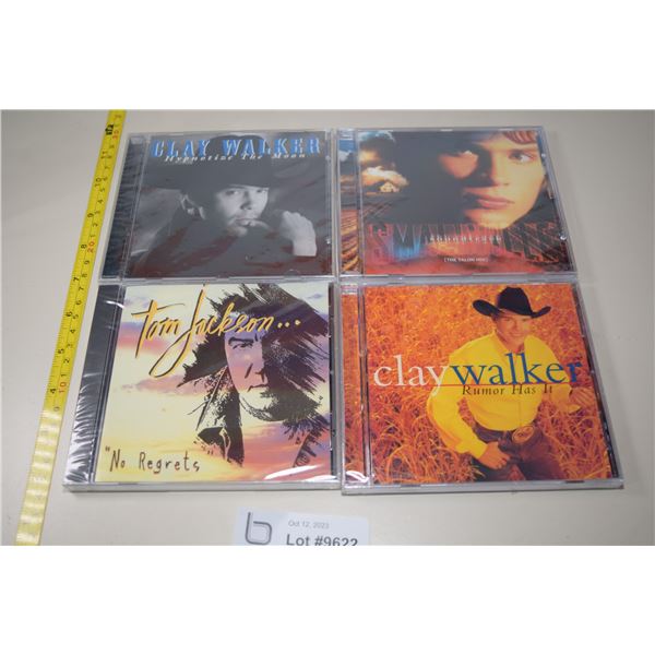 (4) CD Music-Country Music NOS