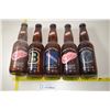 Image 1 : (5) Labatt's NHL Beer Bottles  - Boston, Detroit, NY, Chicago
