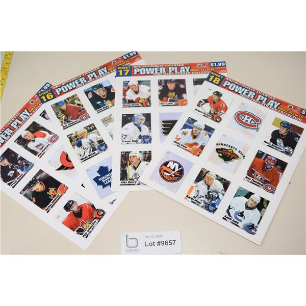 NHL Powerplay Stickers