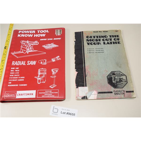 (2) Carpantry Tool Books