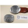 Image 1 : (2) Belt Buckles - 1994 and 2002 NFR Hesston