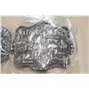 Image 2 : (2) Belt Buckles - 2003 and 2004 NFR Hesston