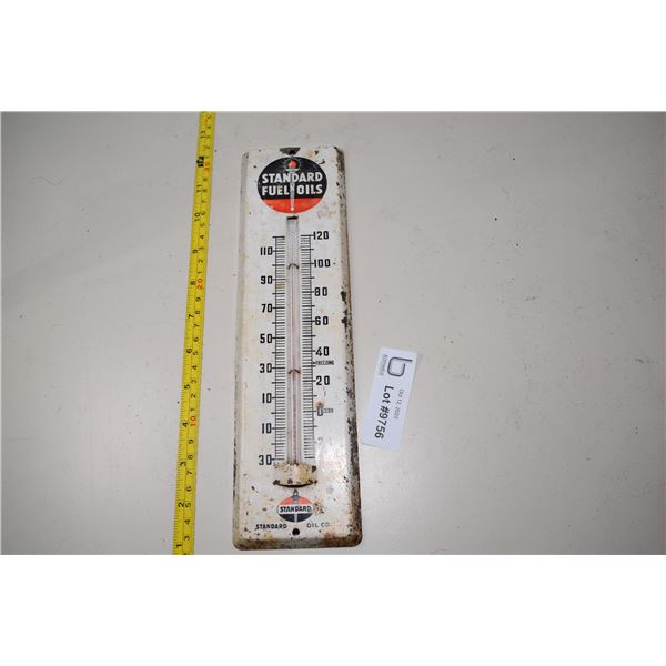 Standard Fuels Metal Thermometer