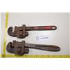 Image 1 : (2) German Pipe Wrenches