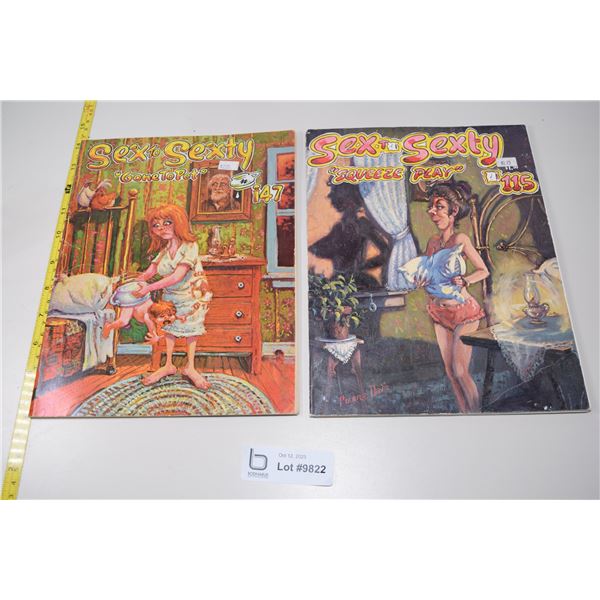 (2) Sex to Sexty Magazines -1979 and 1981 (Adult)