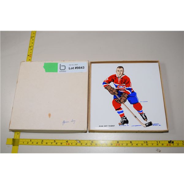 1964 H.M. Cowan NHL Tile - Jean G Talbot -Montreal