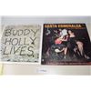 Image 1 : (2) LP Records - Buddy Holly and Santa Esmeralda