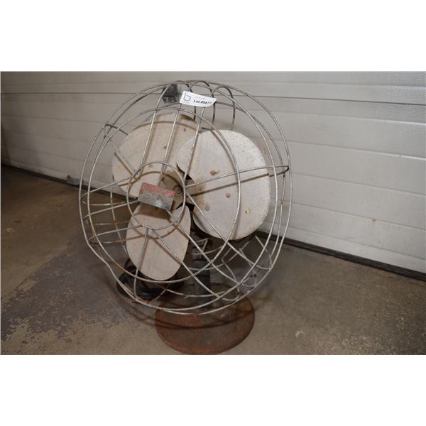 * General Electric Clyde Industrial Fan -- Runs Smooth and Quiet