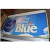 Image 1 : 1970's Labatt's Blue Litho Tin Sign - 36x17