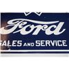 Image 4 : Double Sided Ford Thunder Bird Porcelain Sign - 30x12