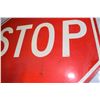 Image 2 : * Vintage Wooden Stop Sign - 30x30