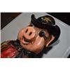 Image 2 : * Plaster of Paris Pig Sheriff Bank - 25" Tall