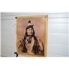 Image 1 : Indigenous Print "Rain in the Face" - 19x15.5