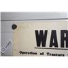 Image 2 : Antique SARM Poster - Warning Tractors Prohibited