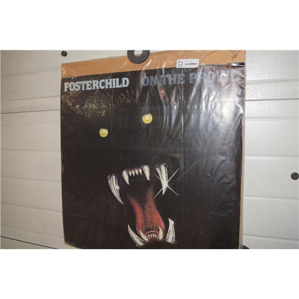 * Fosterchild "On The Prowl" Music Poster -  24x24