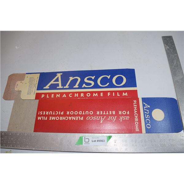 Ansco Store Display Box