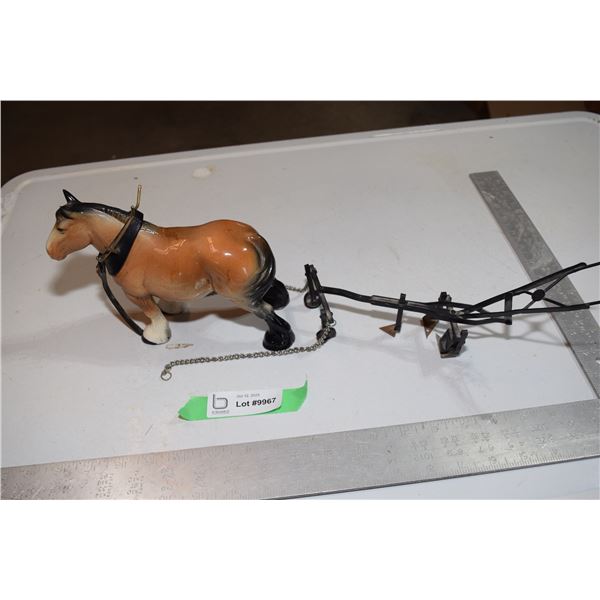 Vintage Horse and Plow - Melba Ware - England