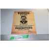 Image 1 : Doc Holliday  Wanted Poster - Reprinted