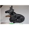 Image 1 : Wolf Coal Sculpture - Moose