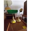 Image 1 : 2 BRASS PIANO LAMPS