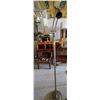 Image 2 : 2 GREY FLOOR LAMPS, 1 NEEDS SHADE