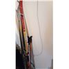Image 2 : 2 PAIR OF CROSS COUNTRY SKIS, PAIR OF POLES & BOOTS