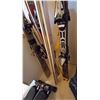 Image 2 : 2 PAIR OF HEAD DOWNHILL SKIS, 1 NEW W/O BINDINGS