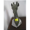 Image 1 : CARVED SIGNED GIRAFFE BY VICK STRIKAITIS