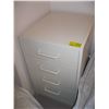 Image 2 : WHITE 4 DRAWER CHEST OF DRAWERS & MATCHING END TABLE