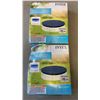 Image 3 : 4 INTEX POOL COVERS 2 ARE FOR 10 FOOT WIDE POOLS, ONE IS FOR 15 FOOT DIAMETER POOL AND 1 IS FOR SWIM