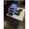 Image 1 : 3 DRAWER ORGANIZER FULL OF KNIVES WITH TIN OF KNIVES