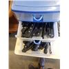 Image 3 : 3 DRAWER ORGANIZER FULL OF KNIVES WITH TIN OF KNIVES