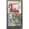 Image 3 : iNTEX PINK FLAMINGO RIDE ON WITH INTEX SUNSET GLOW POOL AND FUN AT THE BEACH SNAPSET POOL