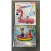 Image 4 : iNTEX PINK FLAMINGO RIDE ON WITH INTEX SUNSET GLOW POOL AND FUN AT THE BEACH SNAPSET POOL