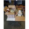 Image 1 : 2 BOXES OF FRENCH DINNERWARE