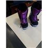 Image 2 : PAIR OF 32 SNOWBOARD BOOTS SIZE 6.5