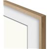 Image 1 : AS NEW SAMSUNG FRAME 55"  TEAK BEZEL - RETAIL $199