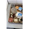 Image 8 : 2 BOXES OF SALT AND PEPPER SHAKERS, SERVING PLATTER AND MORE