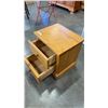 Image 2 : PINE 2 DRAWER NIGHTSTAND