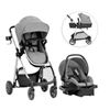 Image 1 : AS NEW EVENFLO OMNI PLUS MODULAR TRAVEL SYSTEM WITH LITEMAX SPORT REAR FACING INFANT CAR SEAT MANUFA