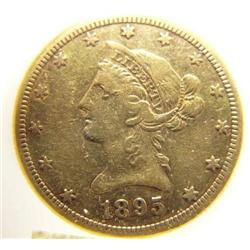 1895 Liberty Head US GoldPiece -Very Fine-