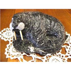 Soapstone Walrus 11" by Michael Scott