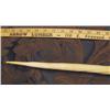 Image 7 : 7' 11" length x 2" diameter rare Narwhal Tusk from Tingit Indian Trader Heendai 1967 acquired pre-19
